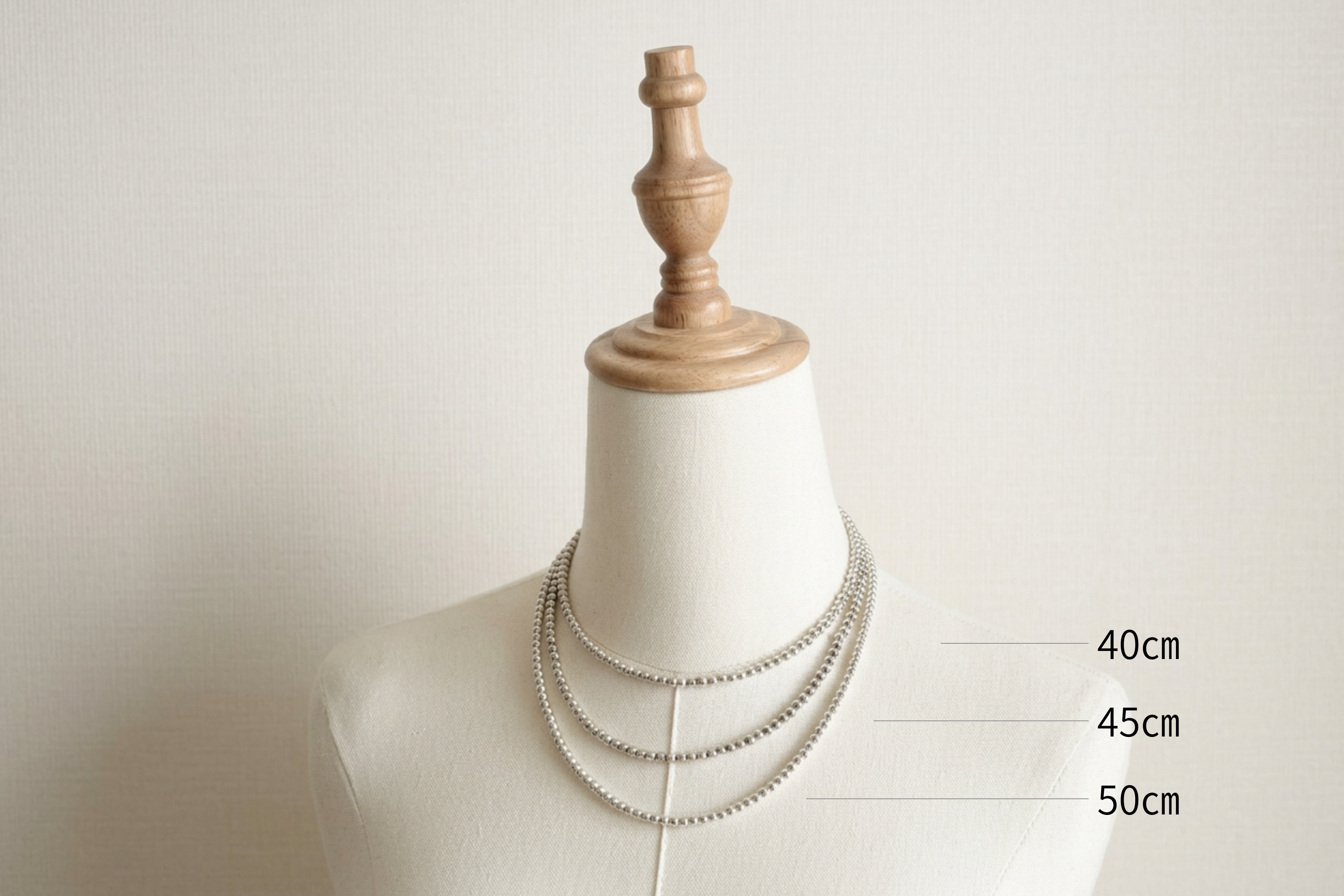 Necklace / 3㎜ 50㎝ /shinyナバホパールBy-エリッカニコラスビゲイ Necklace / 3㎜ 50㎝ /shinyナバホパールBy-エリッカニコラスビゲイ