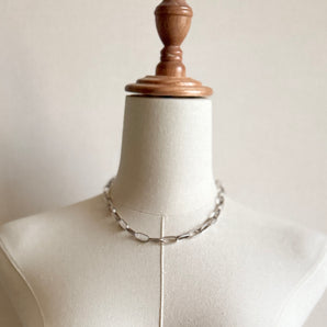 Necklace / 45㎝ /shiny rectangle (レクタングル)By-エリッカニコラスビゲイ