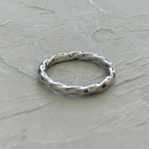 シルバーリング/Twisted