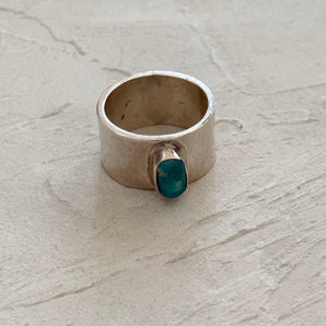 シルバーリング/ターコイズ