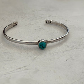 シルバーバングル / ターコイズ