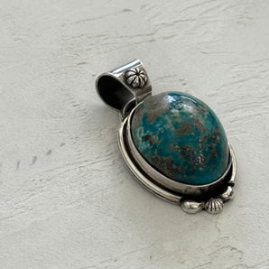 ペンダントトップ/ターコイズ （Cloud Mountain）